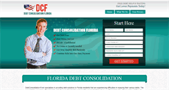 Desktop Screenshot of debtconsolidation-fl.net
